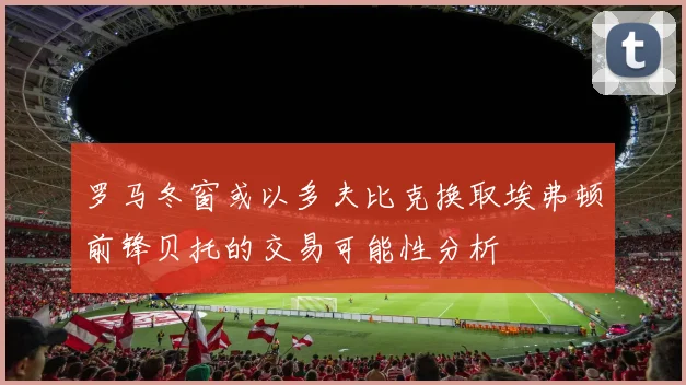 罗马冬窗或以多夫比克换取埃弗顿前锋贝托的交易可能性分析